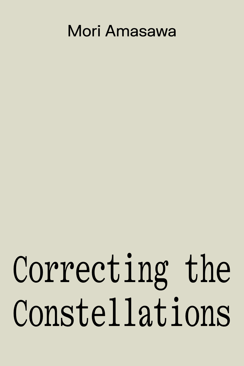 Correcting the Constellations Correcting the Constellations